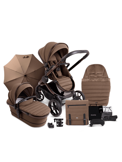 Peach 7 Coco Pushchair and Carrycot - Complete Bundle