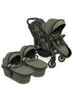 Peach 7 Ivy Pushchair and Carrycot - Twin