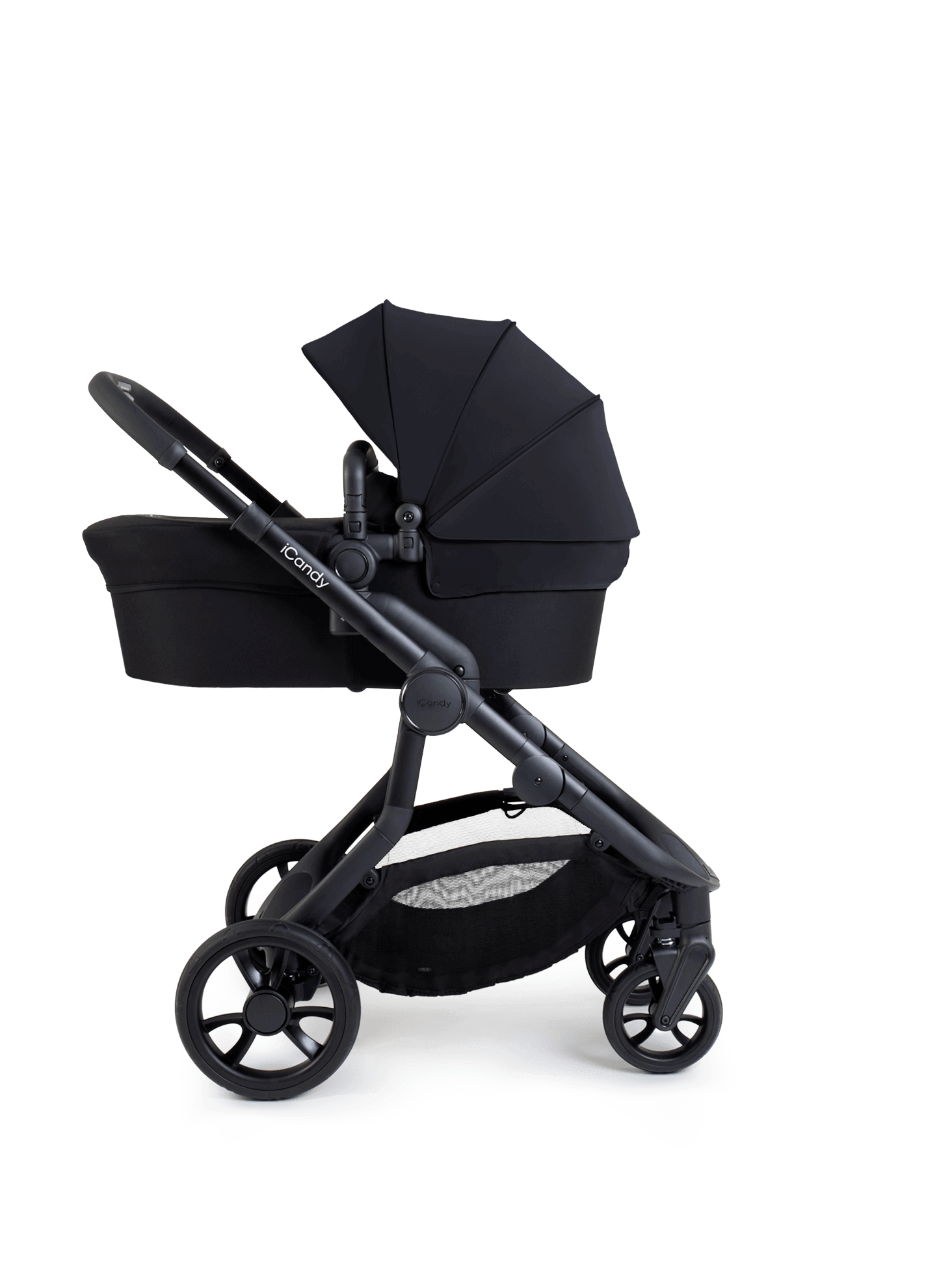 Orange 4 Black Edition Pushchair and Carrycot
