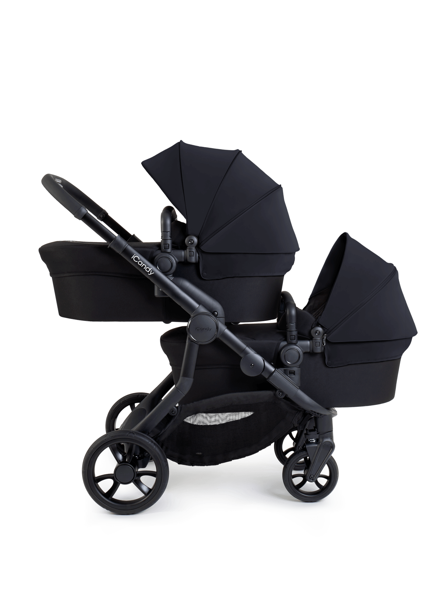Orange 4 Black Pushchair Bundle - Twin