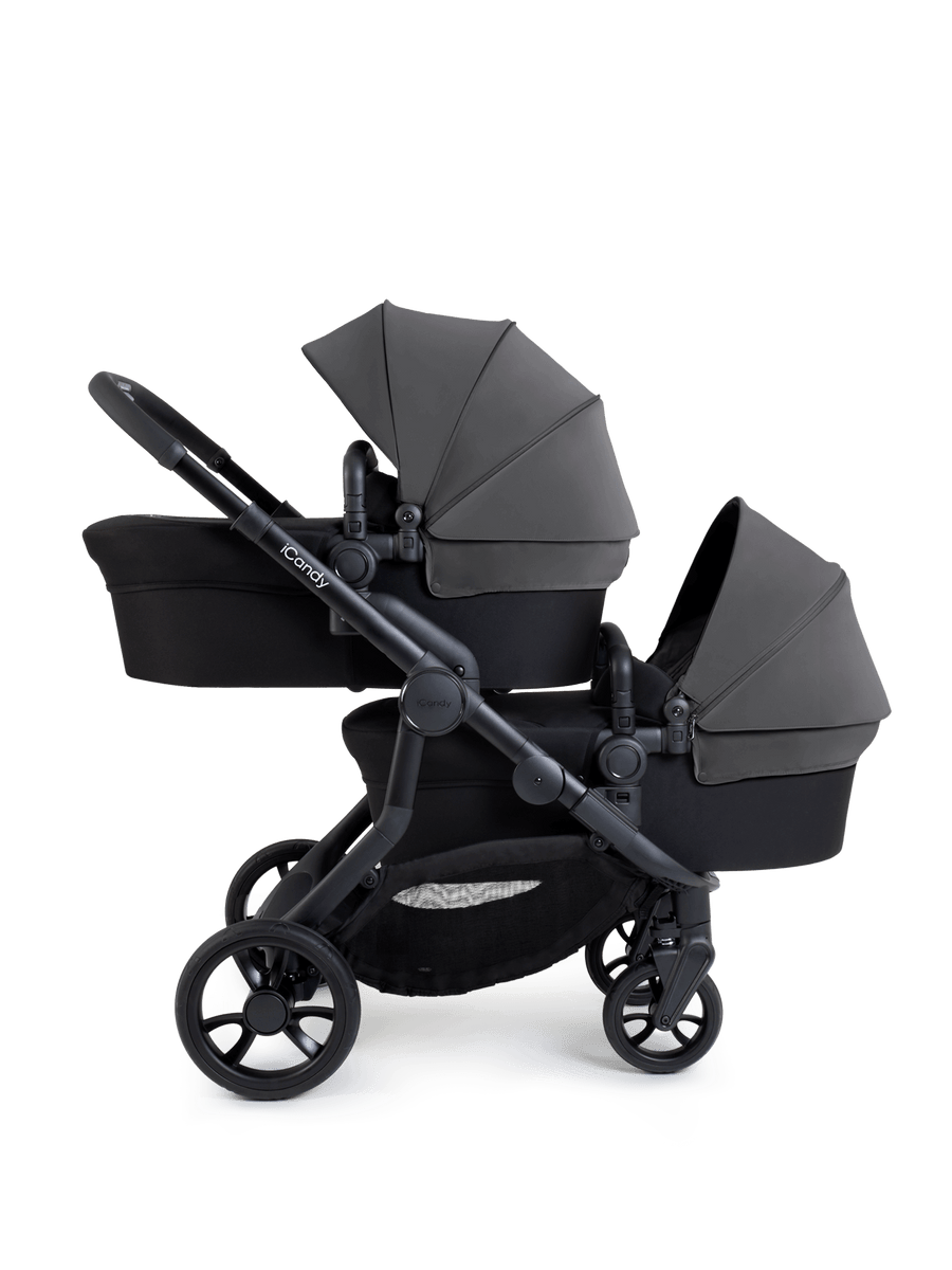 Orange 4 Fossil Pushchair Bundle - Twin