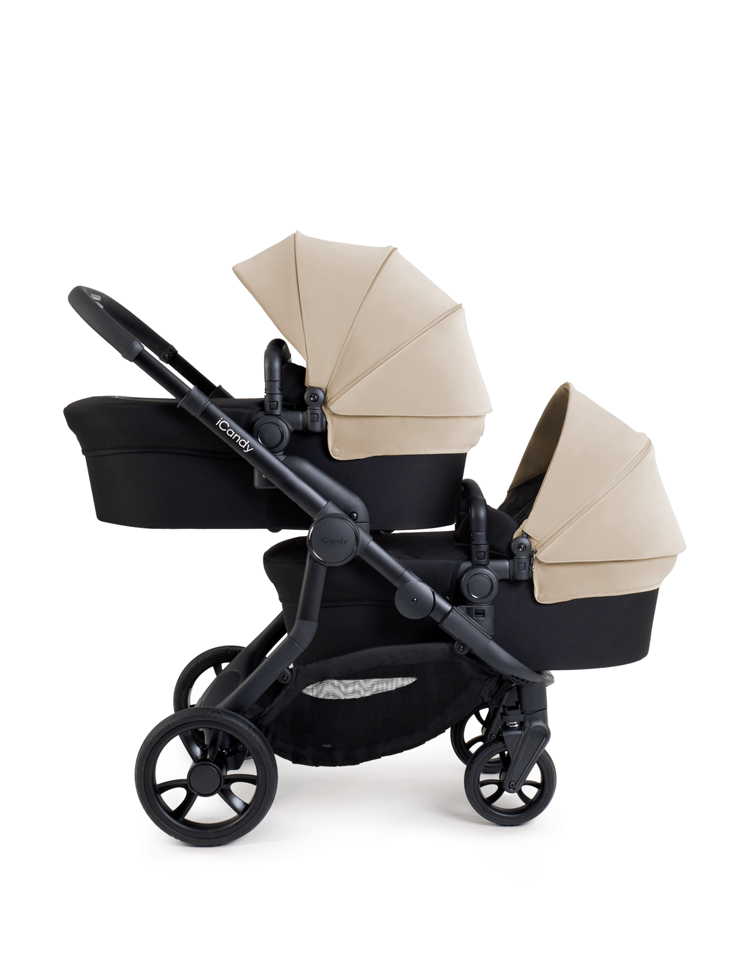 Orange 4 Latte Pushchair Bundle - Twin