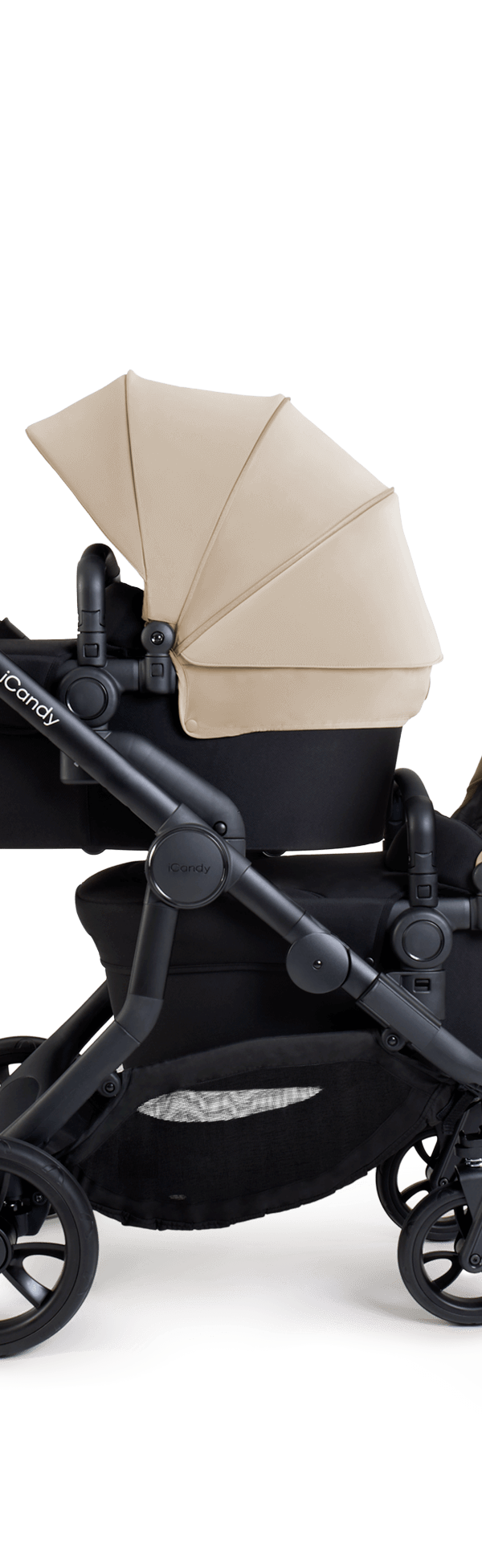 Orange 4 Latte Pushchair Bundle - Twin