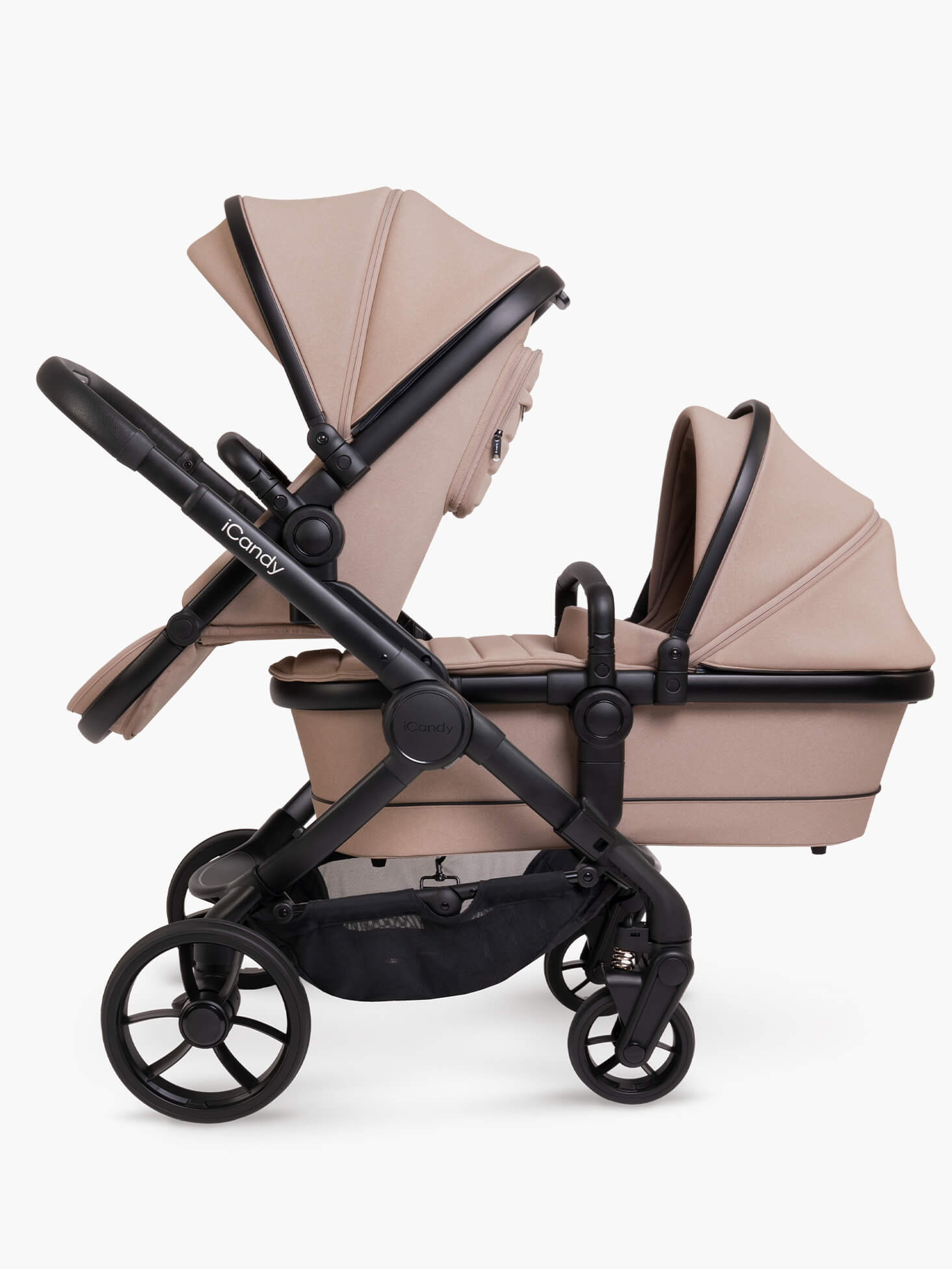 iCandy Peach 7 Pushchair and Carrycot Double Cookie iCandy World
