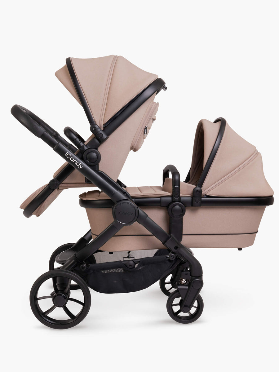 Peach 7 Cookie Stroller and Bassinet - Double