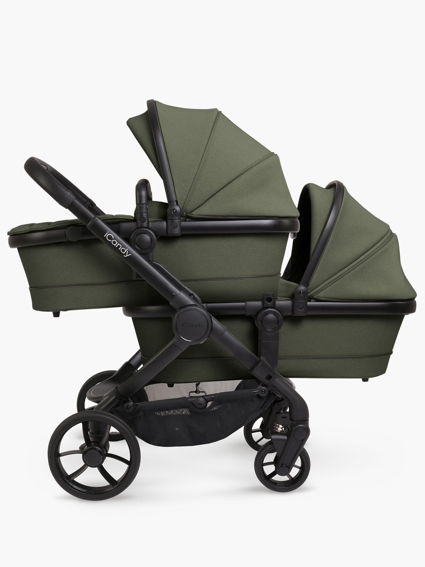 Icandy peach twin carrycot deals