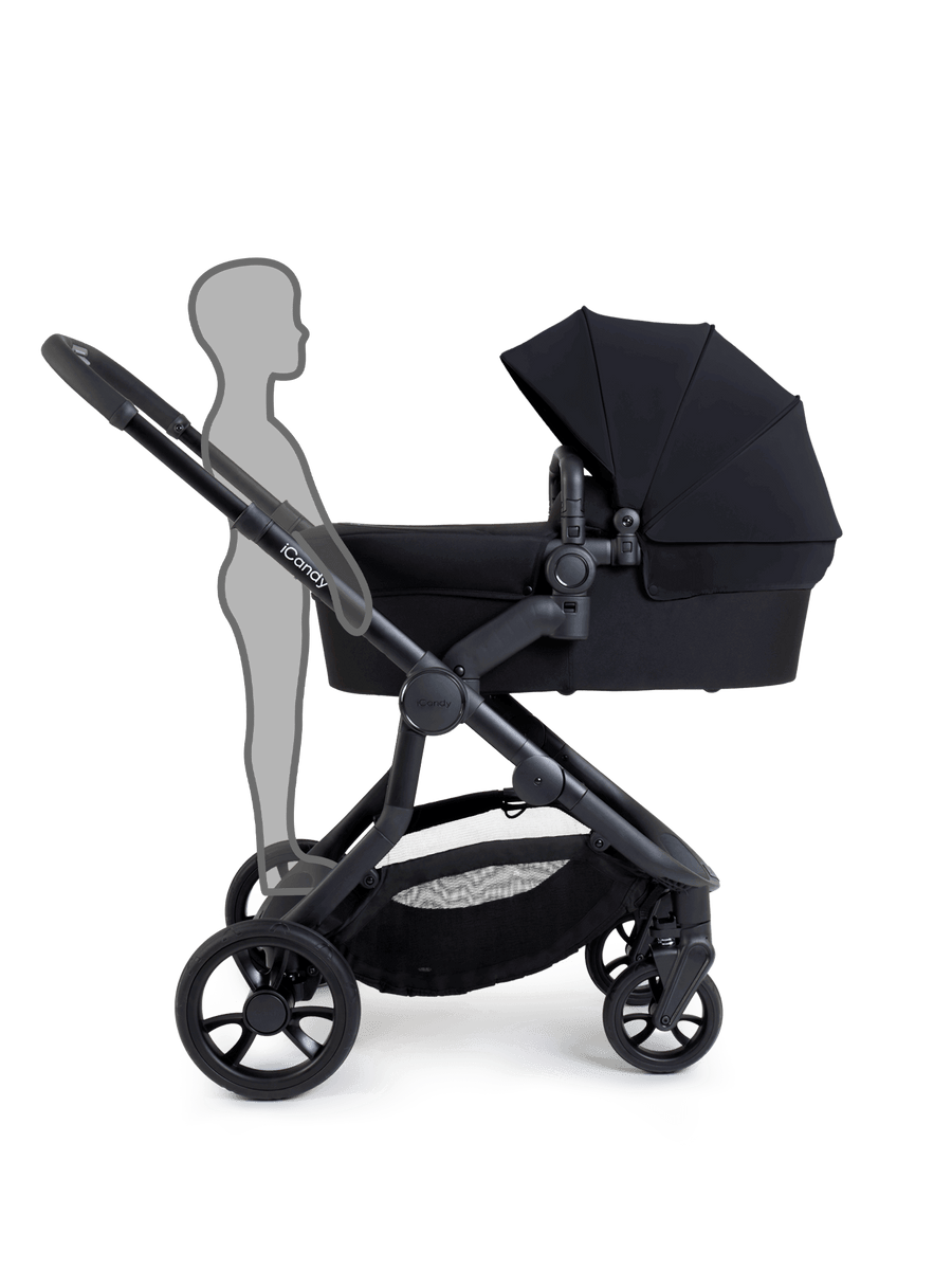 Orange 4 Black Edition Pushchair and Carrycot