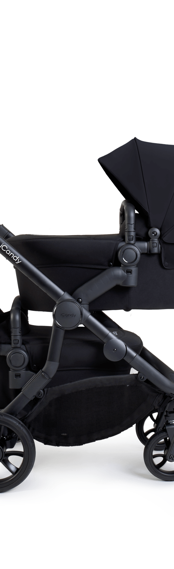 Orange 4 Black Pushchair Bundle - Twin