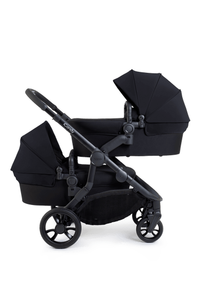 Orange 4 Black Pushchair Bundle - Twin