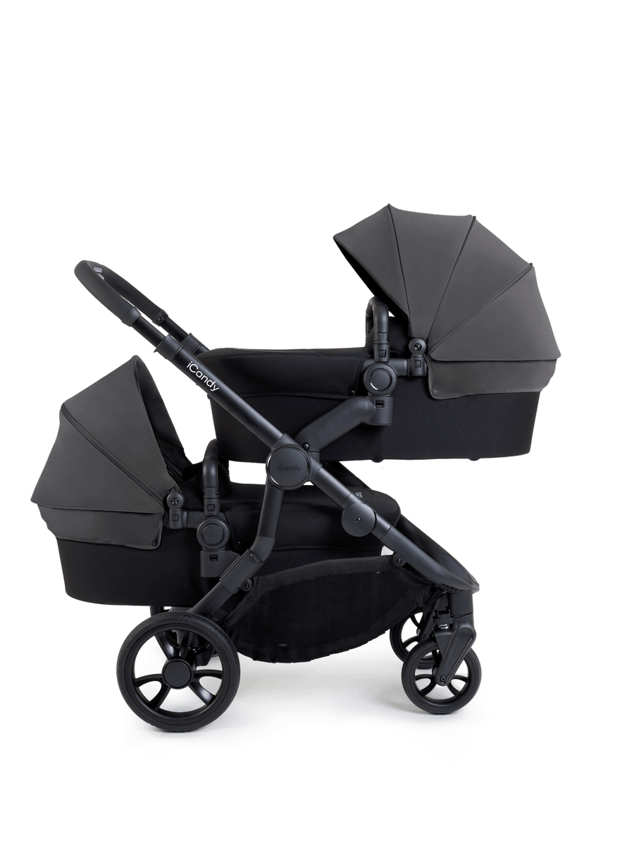 Orange 4 Fossil Pushchair Bundle - Twin