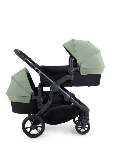 Orange 4 Pistachio Pushchair Bundle - Twin