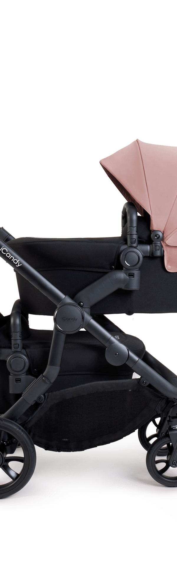 Orange 4 Rose Pushchair Bundle - Twin