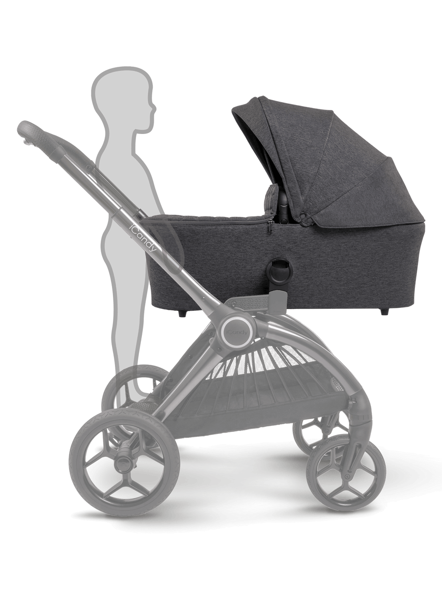 Core Dark Grey Carrycot
