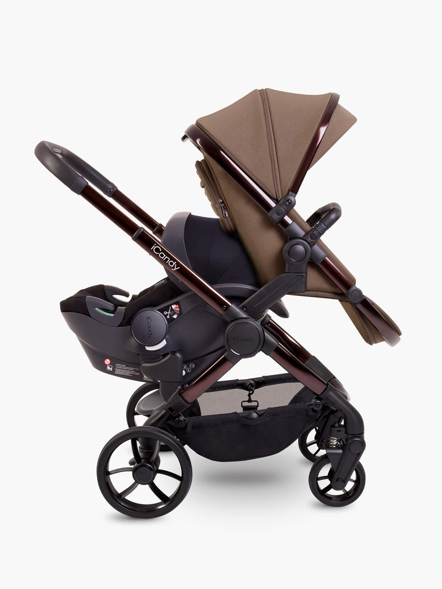 icandy double stroller iCandy Peach 7 Pushchair and Carrycot Double