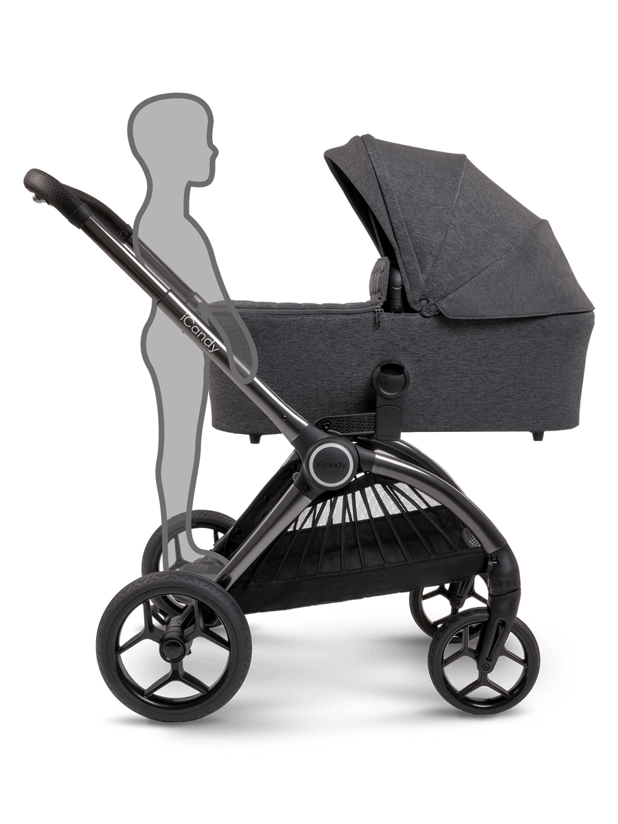Core Dark Grey Pushchair and Carrycot