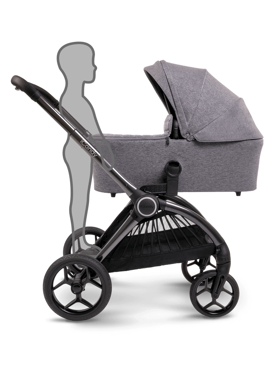 Core Light Grey Pushchair and Carrycot