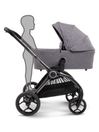 Core Light Grey Pushchair and Carrycot - Car Seat Bundle