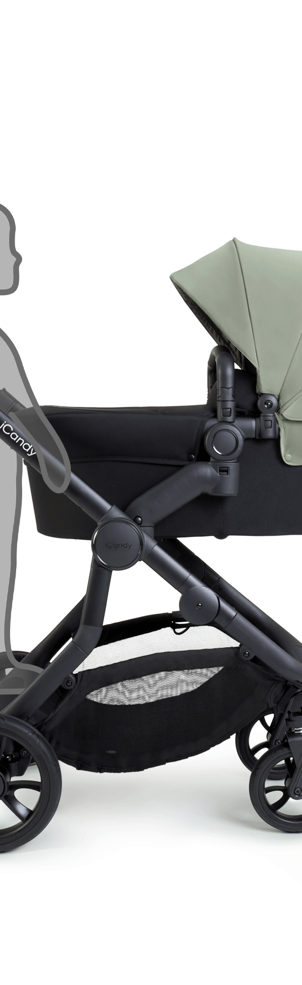 Orange 4 Pistachio Travel System & Car Seat