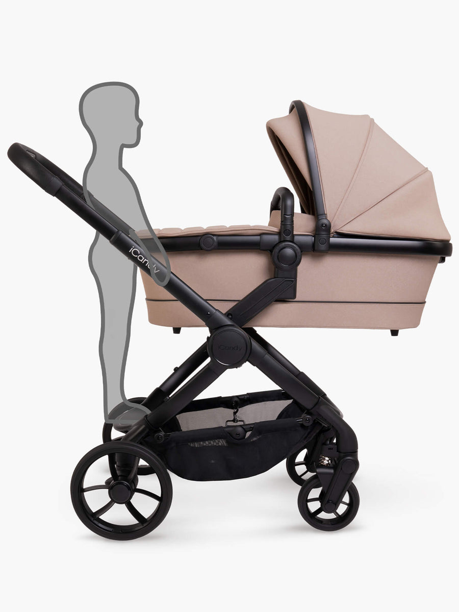 Peach 7 Cookie Pushchair and Carrycot