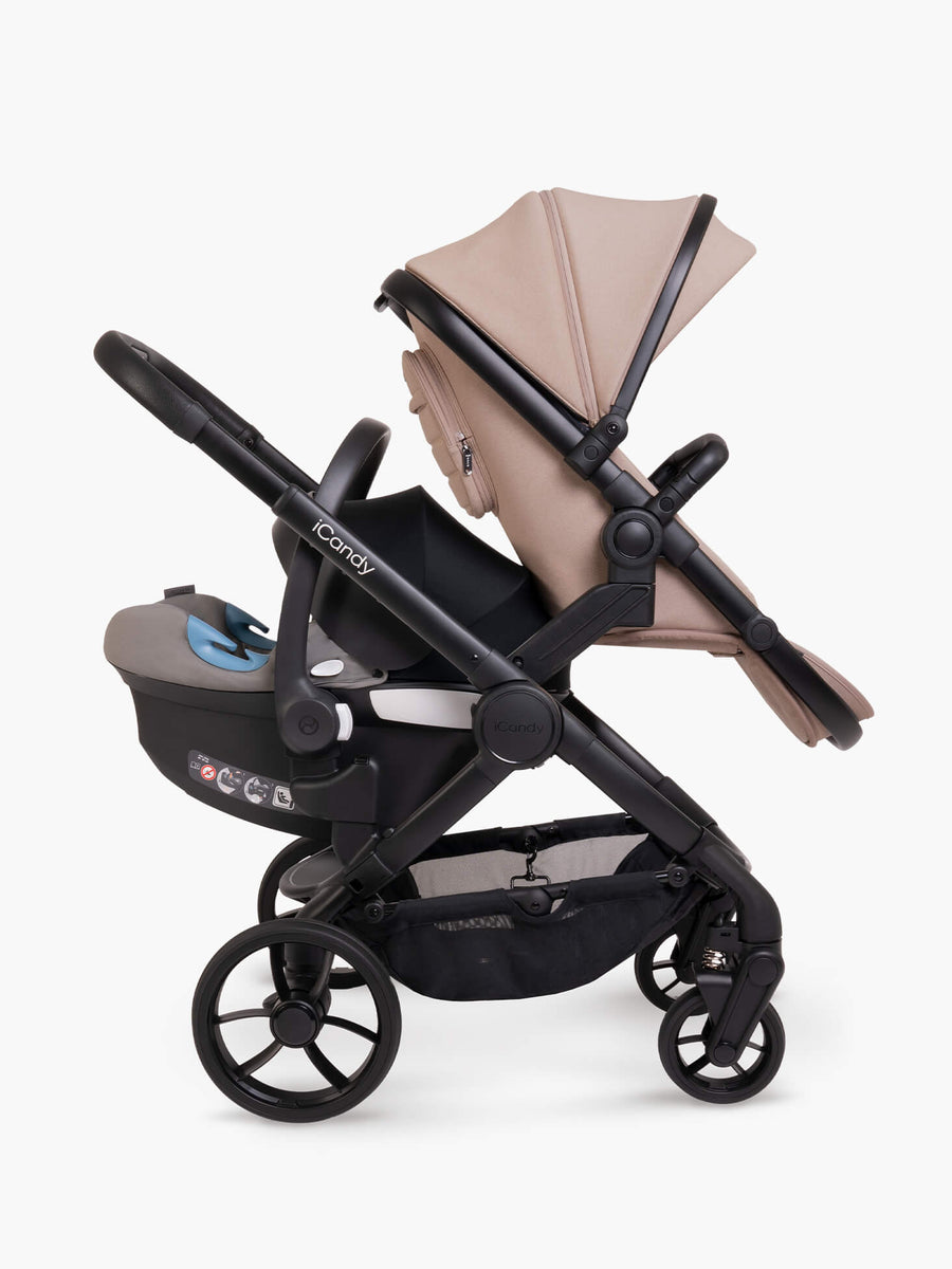 Peach 7 Cookie Stroller and Bassinet - Double