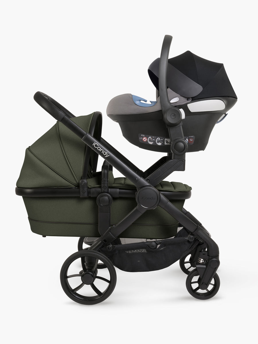 Peach 7 Ivy Pushchair and Carrycot - Twin