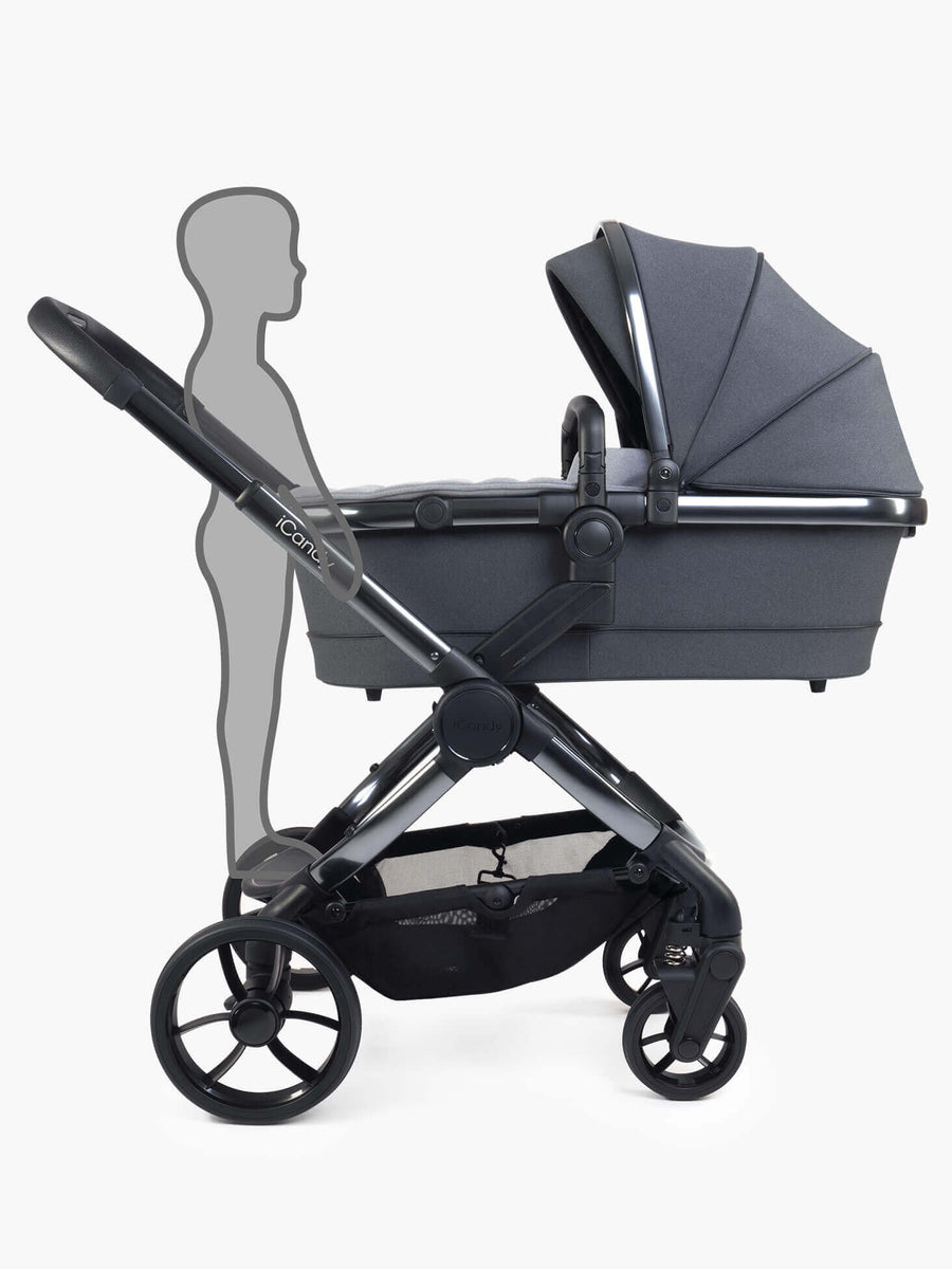 Peach 7 Truffle Pushchair and Carrycot