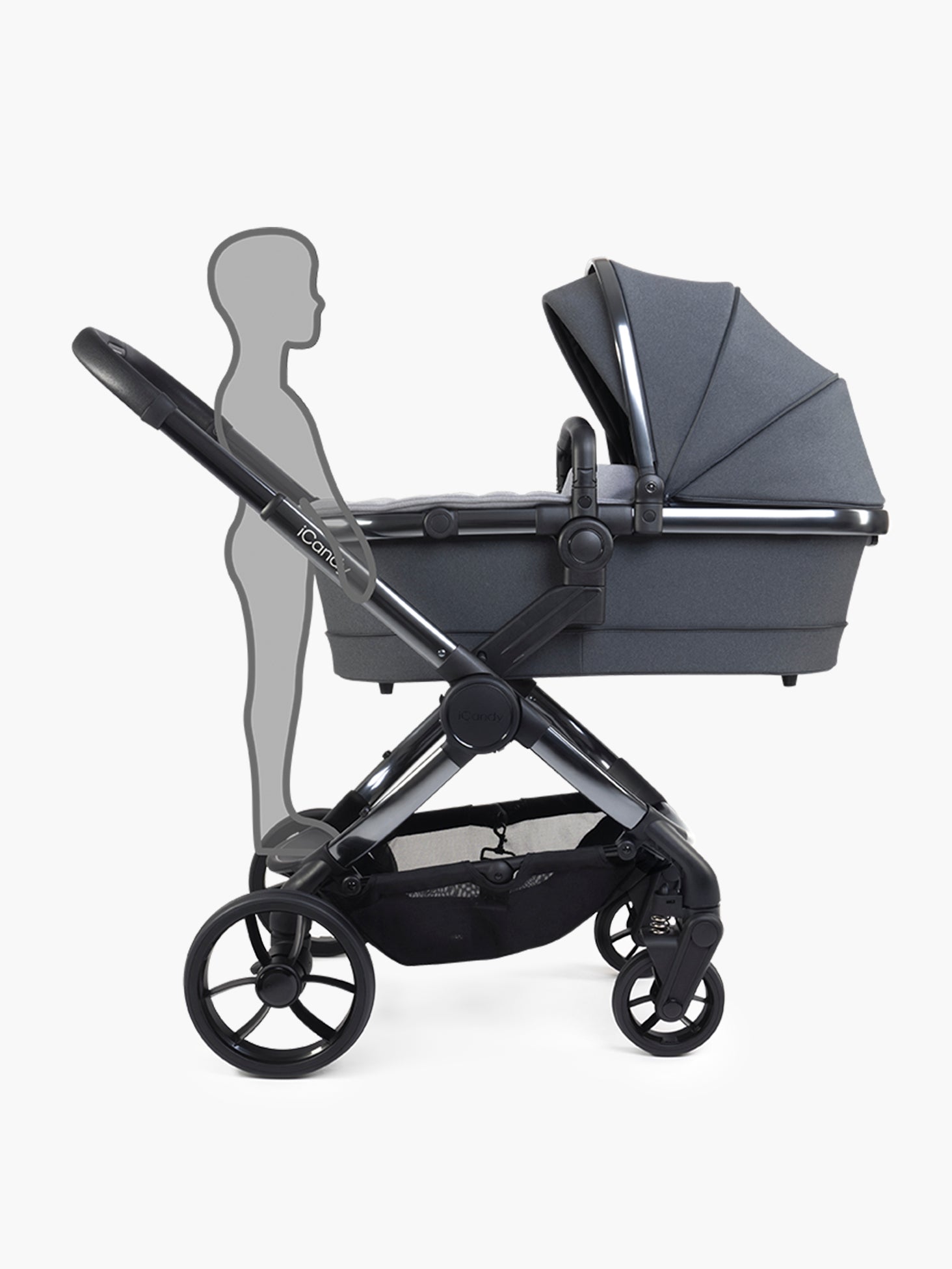 iCandy Peach 7 Pushchair and Carrycot Complete Car Seat Bundle Truffle iCandy World