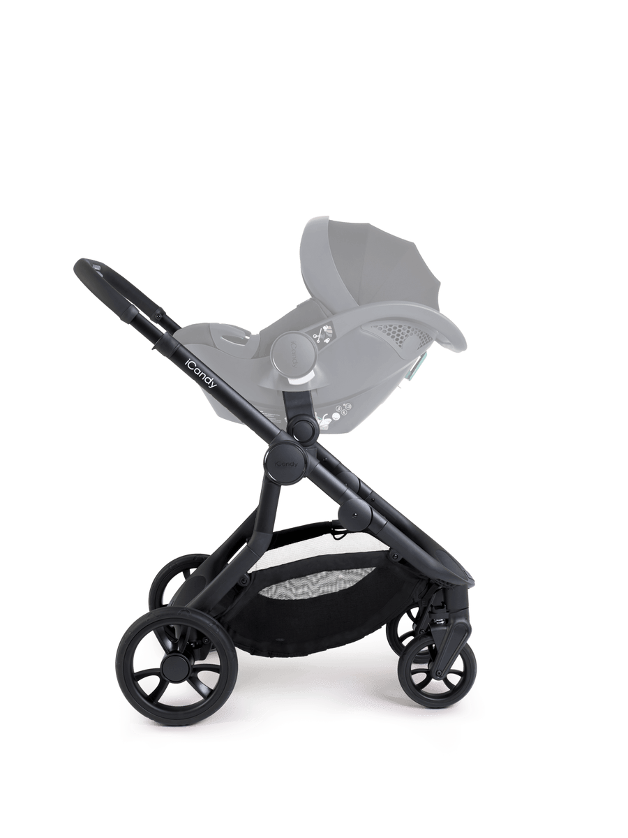 Orange 4 Rose Pushchair and Carrycot