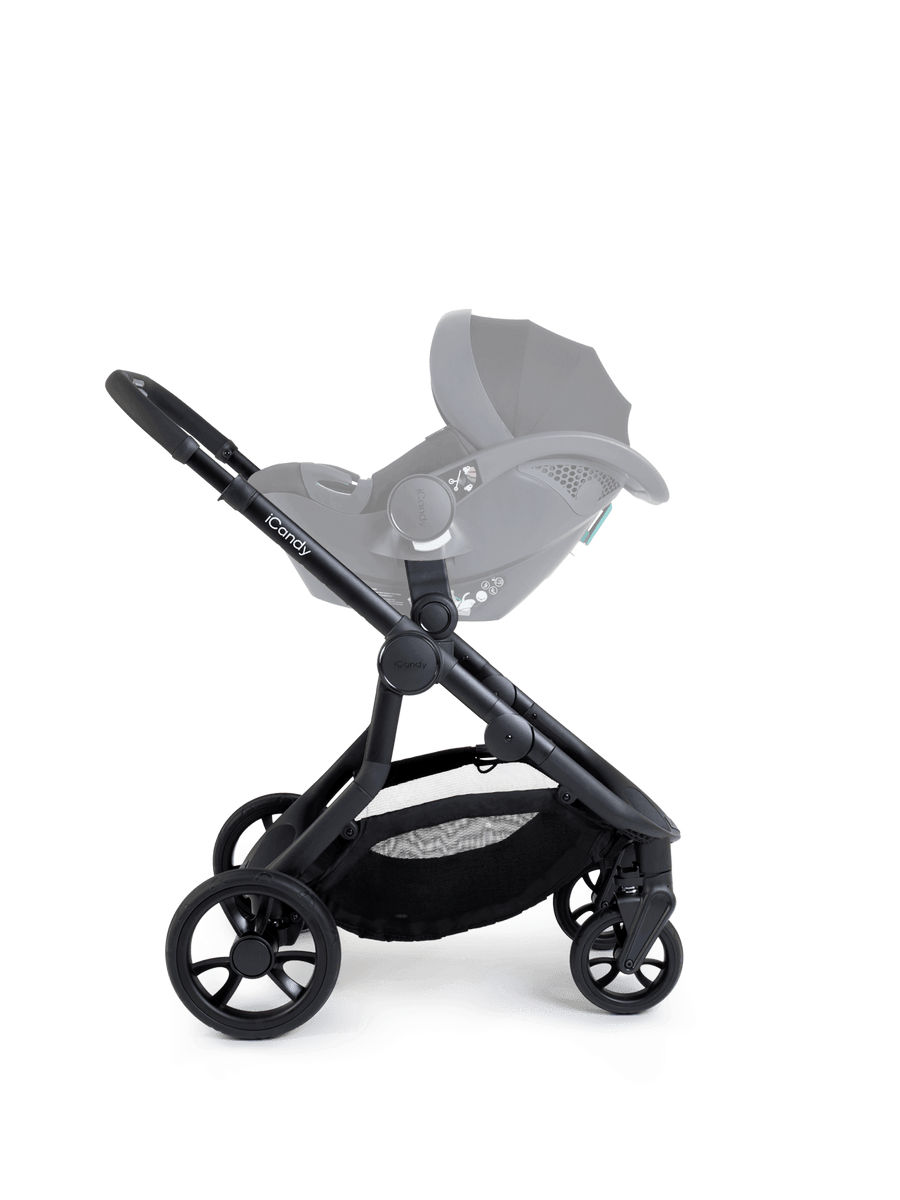 Orange 4 Black Edition Pushchair and Carrycot