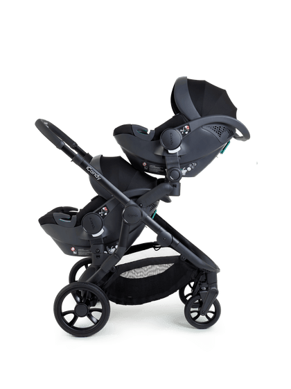 Orange 4 Pistachio Pushchair Bundle - Twin