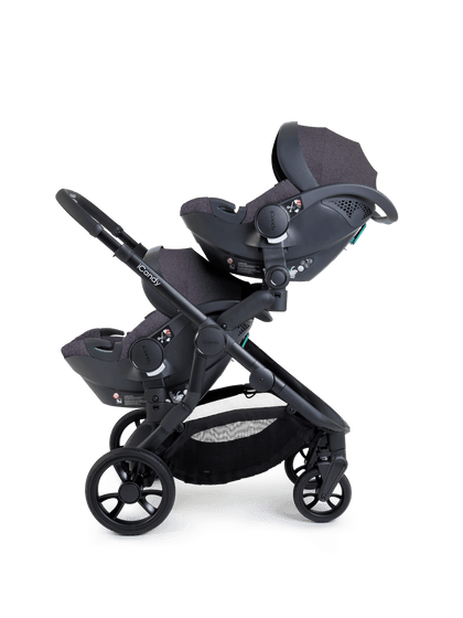 Orange 4 Fossil Pushchair Bundle - Twin