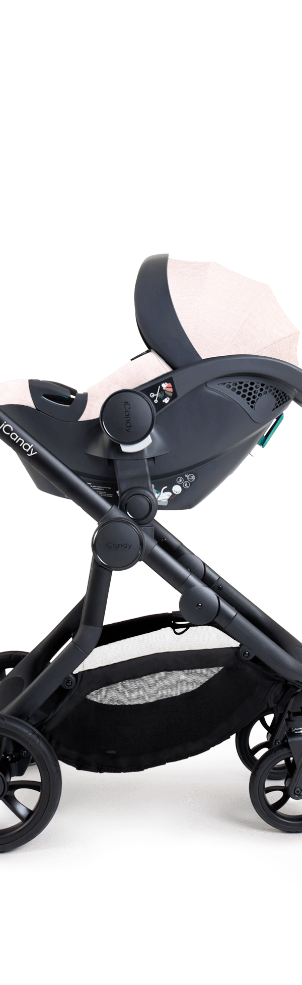 Orange 4 Latte Travel System & Car Seat