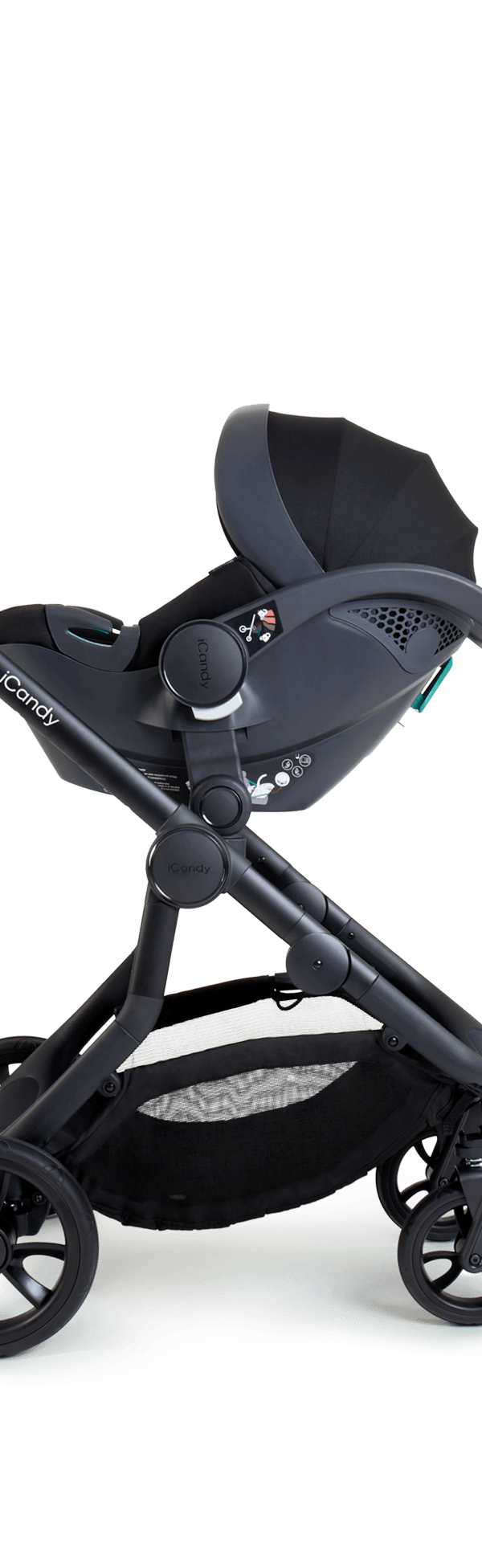 Orange 4 Pistachio Travel System & Car Seat