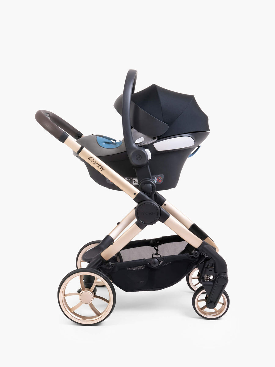 Peach 7 Pushchair & Carrycot Bundle in Biscotti – iCandy – iCandy World