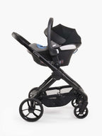 Peach 7 Black Pushchair and Carrycot