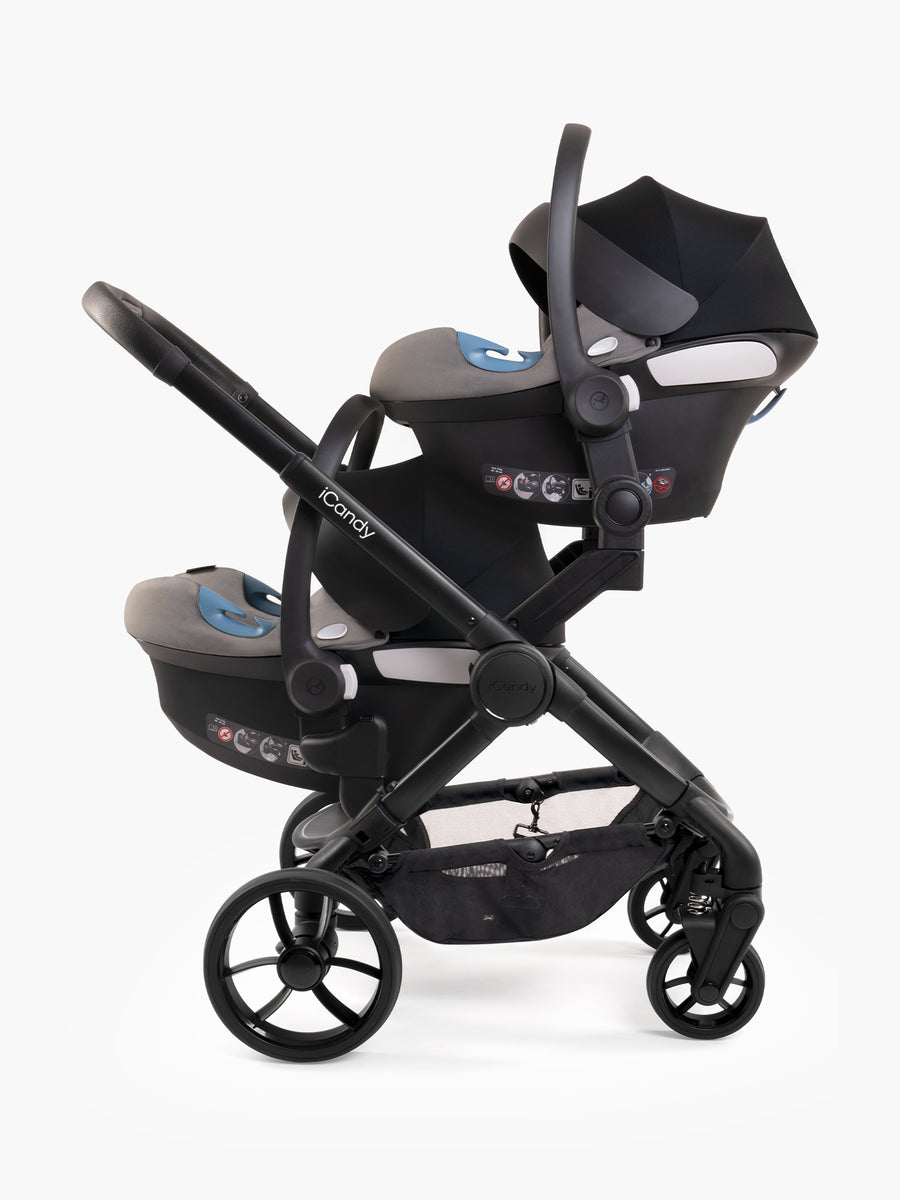 Peach 7 Ivy Pushchair and Carrycot - Twin