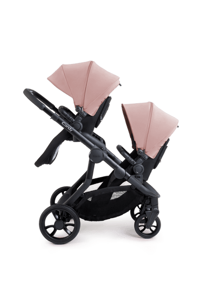 Orange 4 Rose Pushchair Bundle - Twin