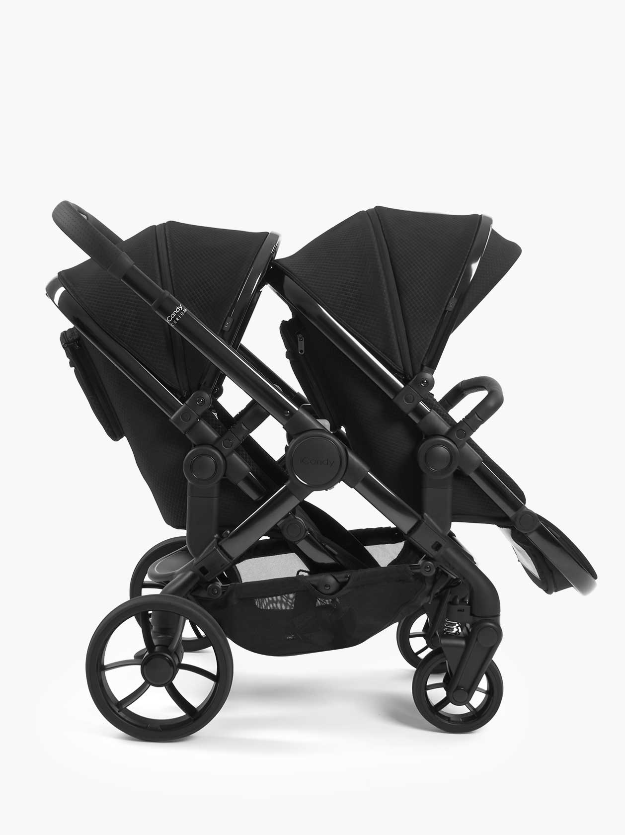 Peach 7 Designer Collection Cerium Double Pram iCandy Black Friday iCandy World