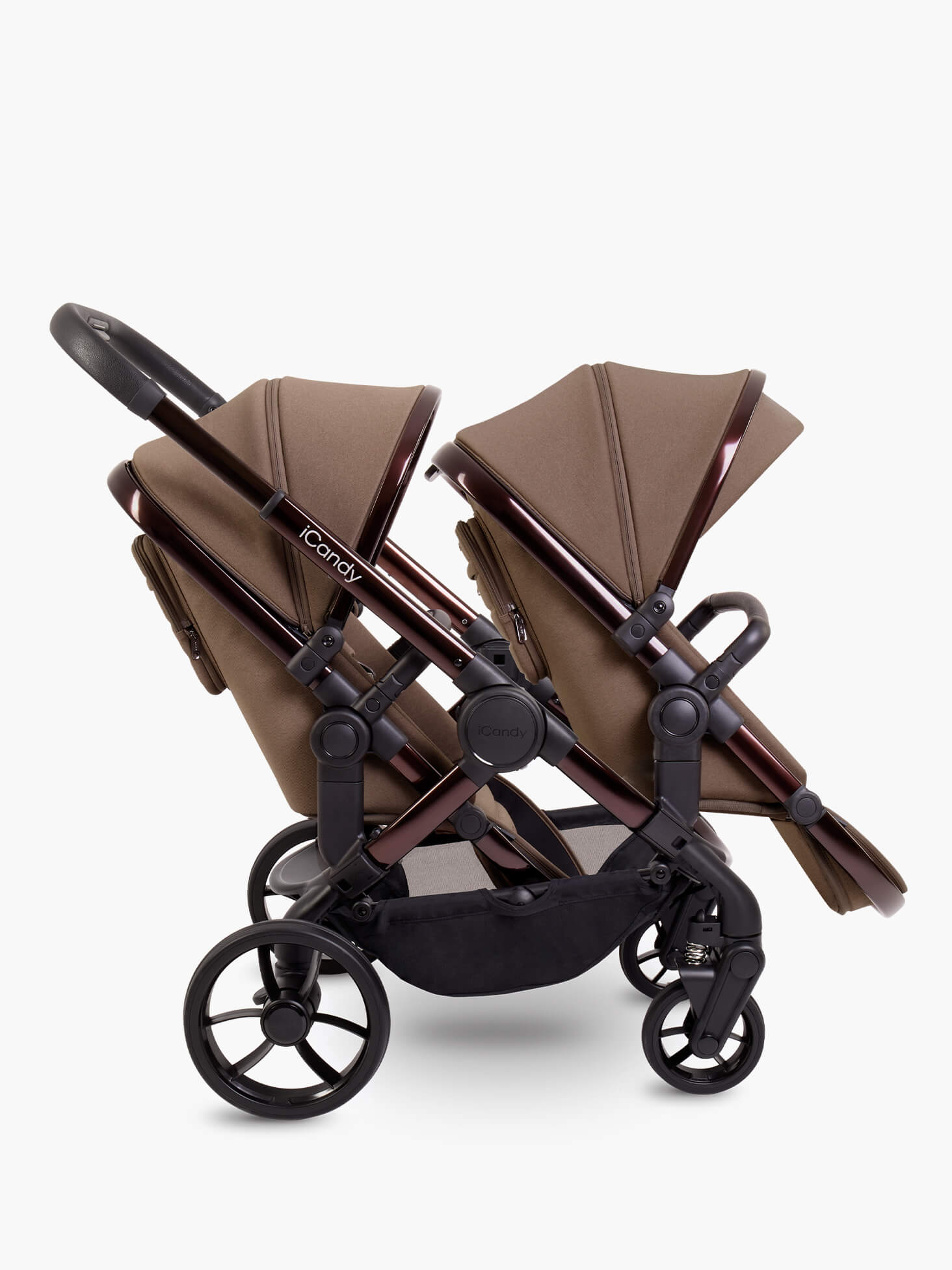 Twin carrycot pram on sale
