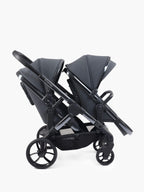 Peach 7 Dark Grey Pushchair and Carrycot - Double