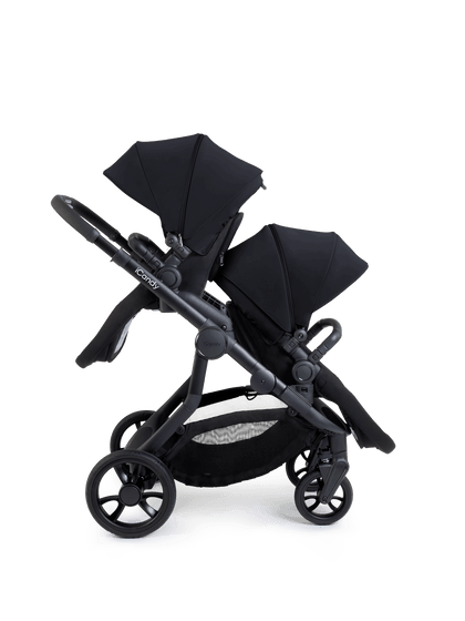Orange 4 Black Pushchair Bundle - Twin