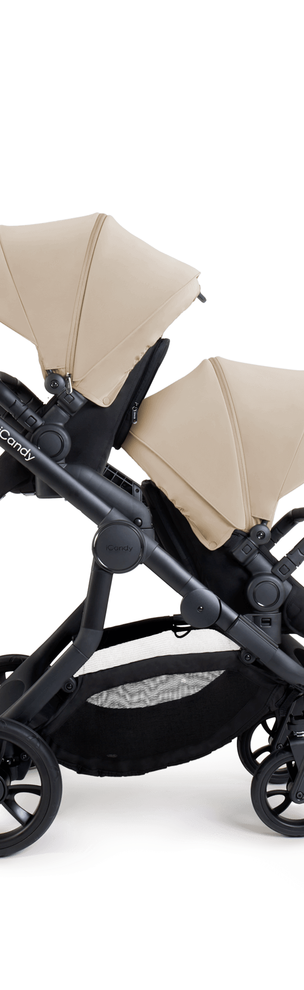 Orange 4 Latte Pushchair Bundle - Twin