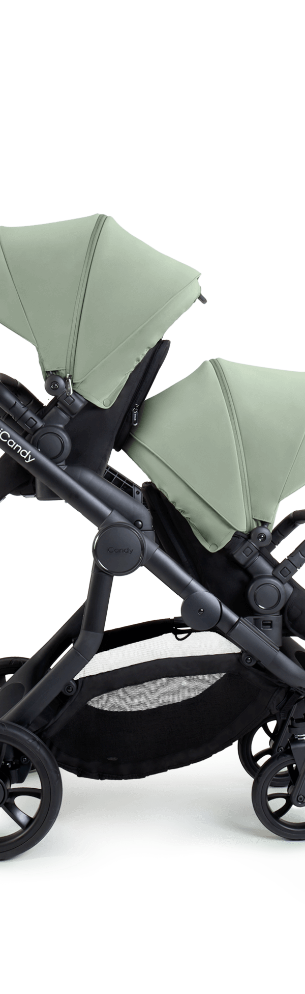 Orange 4 Pistachio Pushchair Bundle - Twin