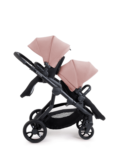 Orange 4 Rose Pushchair Bundle - Twin
