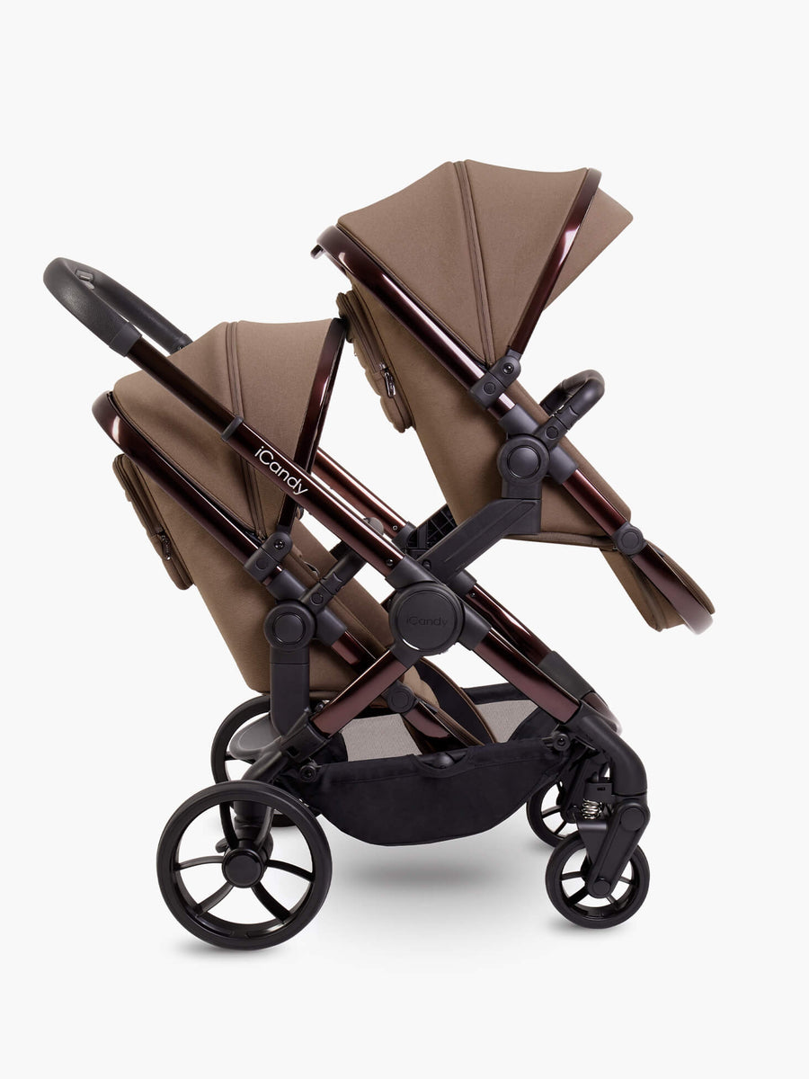 Peach 7 Coco Pushchair and Carrycot - Double