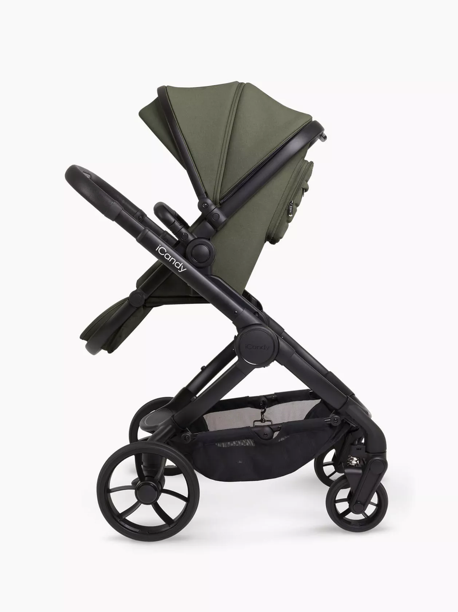 Peach 7 Ivy Pushchair and Carrycot - Car Seat Bundle