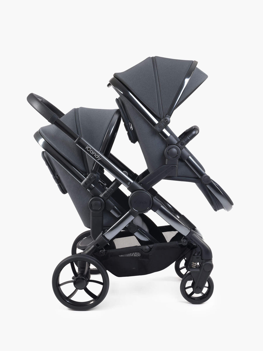 Peach 7 Truffle Pushchair and Carrycot - Double