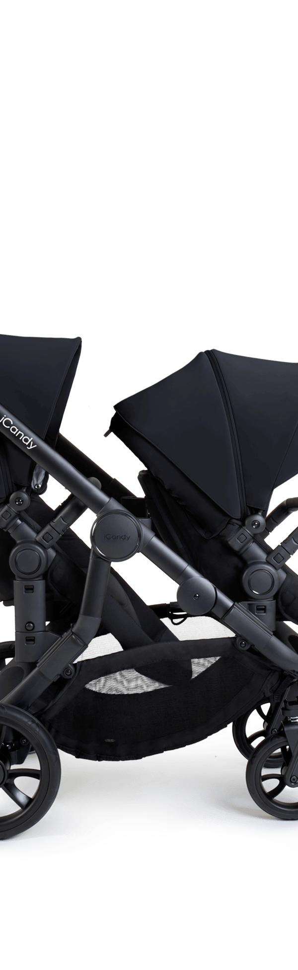 Orange 4 Black Pushchair Bundle - Twin