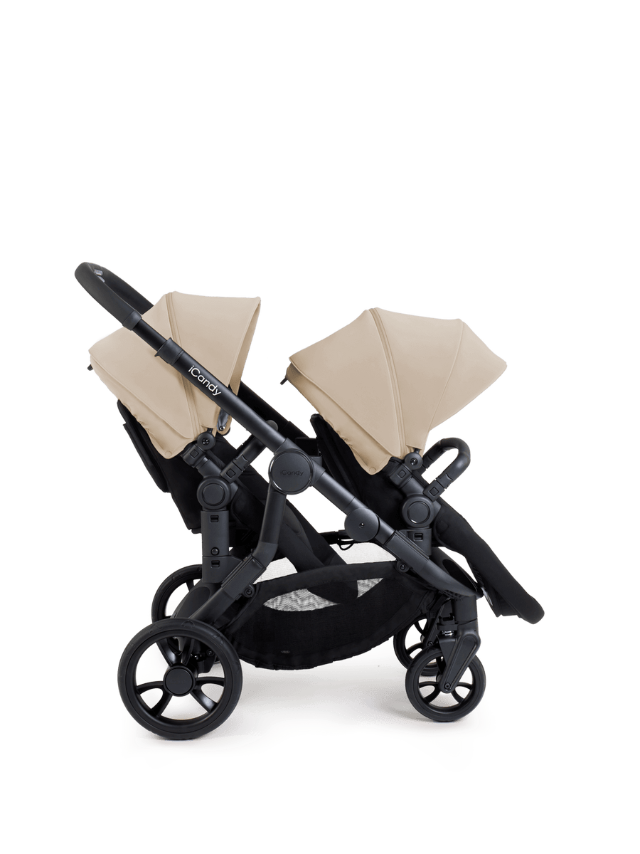 Orange 4 Latte Pushchair Bundle - Twin