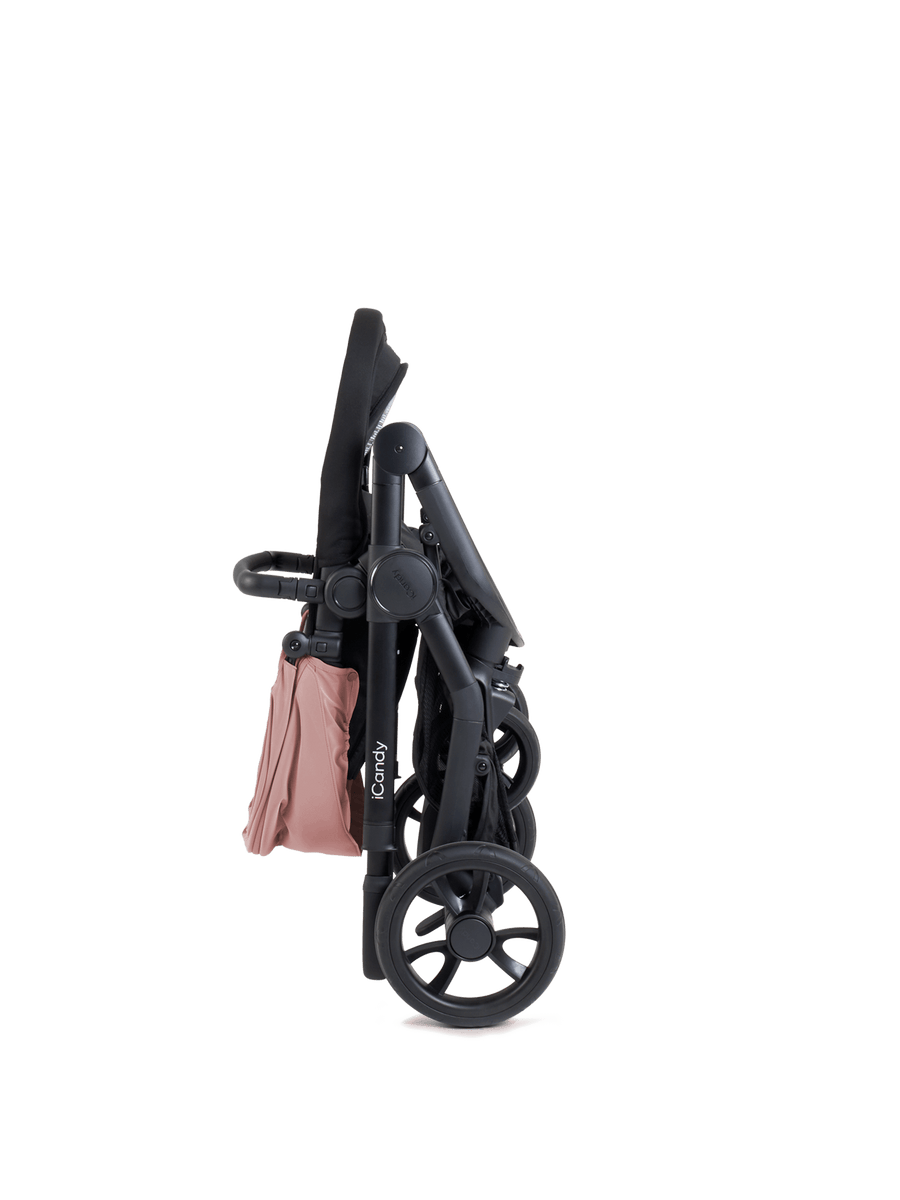 Orange 4 Rose Pushchair and Carrycot